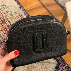 Marc Jacobs Crossbody Black Leather Bag